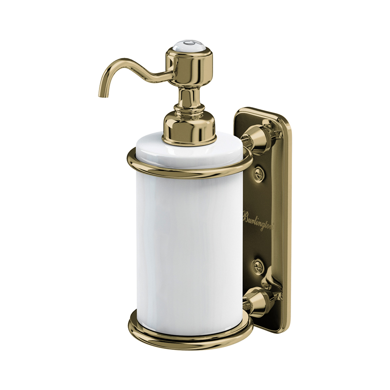 Single soap dispenser - gold
